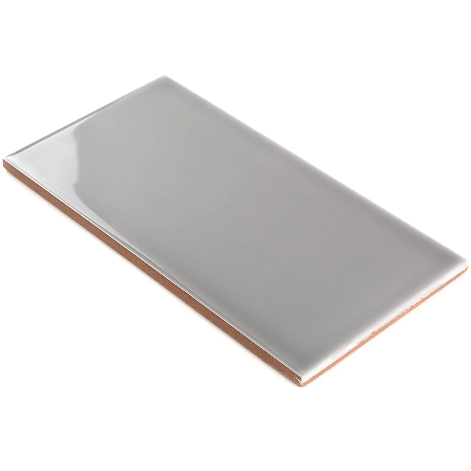 Vector Gris Gray 4x8 Polished Ceramic Subway Tile - Image 4