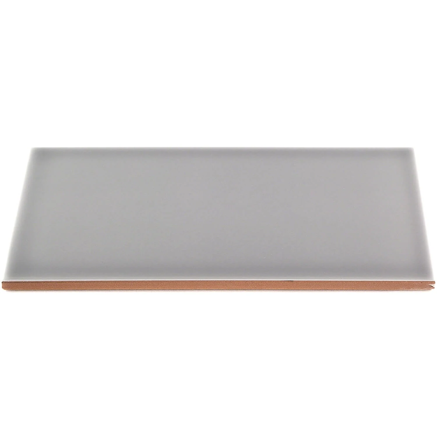 Vector Gris Gray Polished Ceramic Subway Tile - 4x8 - Image 8