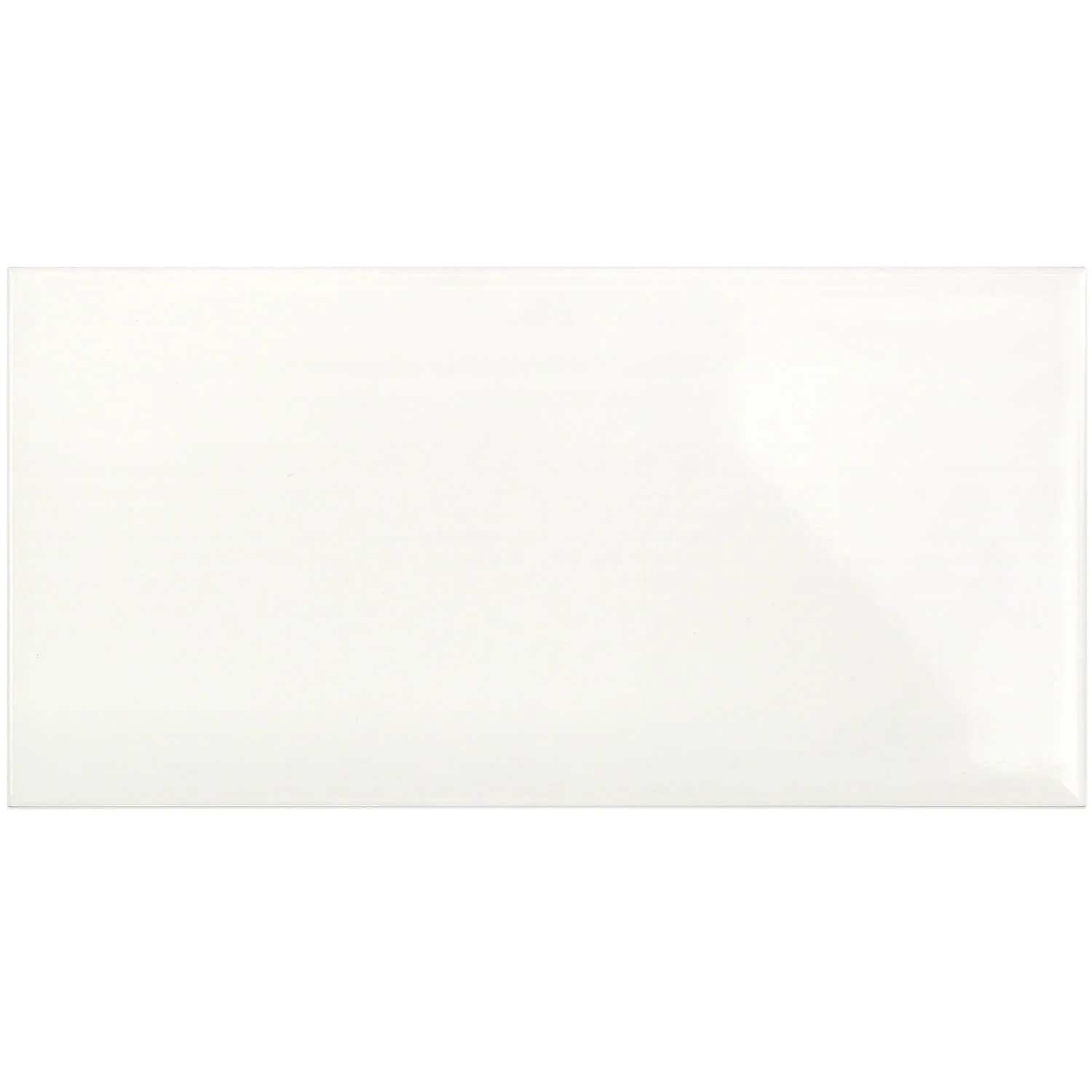 Vector Hueso White 4x8 Polished Ceramic Subway Tile - Image 6
