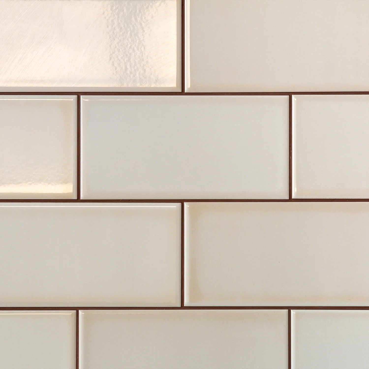 Vector Hueso White 4x8 Polished Ceramic Subway Tile - Lux Tile - Image 9