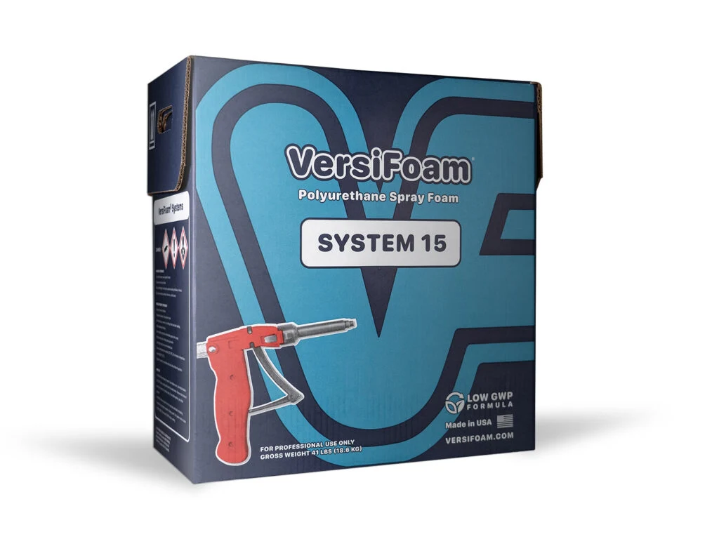 Versi-Foam® CL15GWP Low GWP Closed Cell Spray Foam Insulation Kit (200 sq ft) – VF200C1HFO