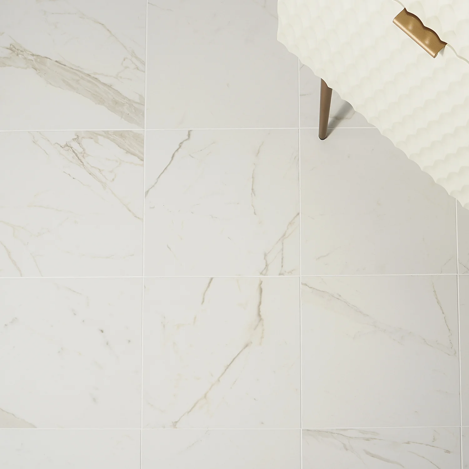 Versilia Calacatta Oro Matte 12x12 Porcelain Tile - Lux Tile