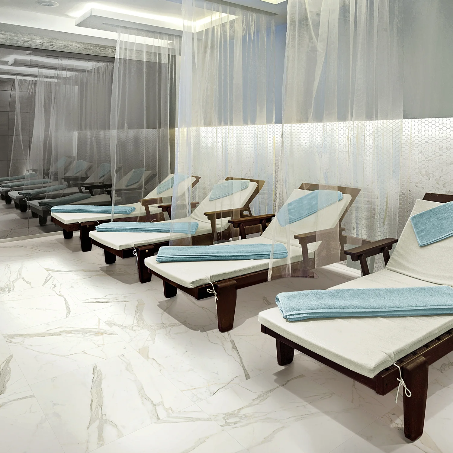 Versilia Calacatta Oro Polished Porcelain Tile 24x24 - Lux Tile - Image 2