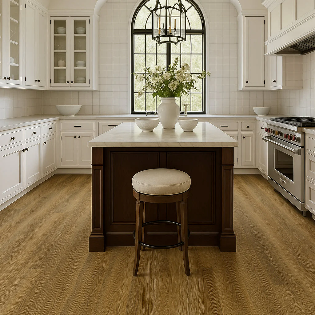 VERT HAUS Autumn Greige Oak Waterproof Hybrid Resilient Flooring - 27 sq. ft./Case - Image 4
