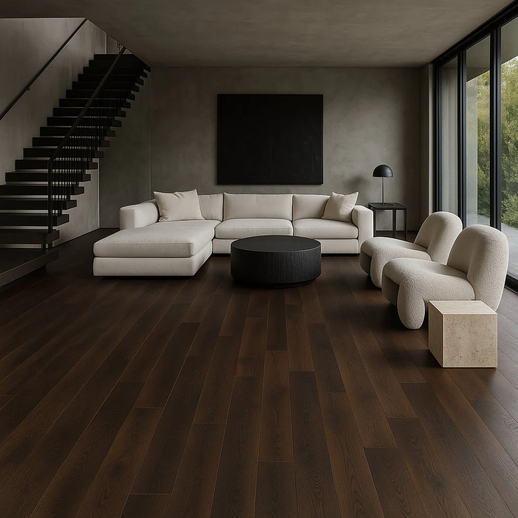 VERT HAUS Dark Roast Oak Waterproof Hybrid Resilient Flooring - 27 sq. ft./Case - Image 2