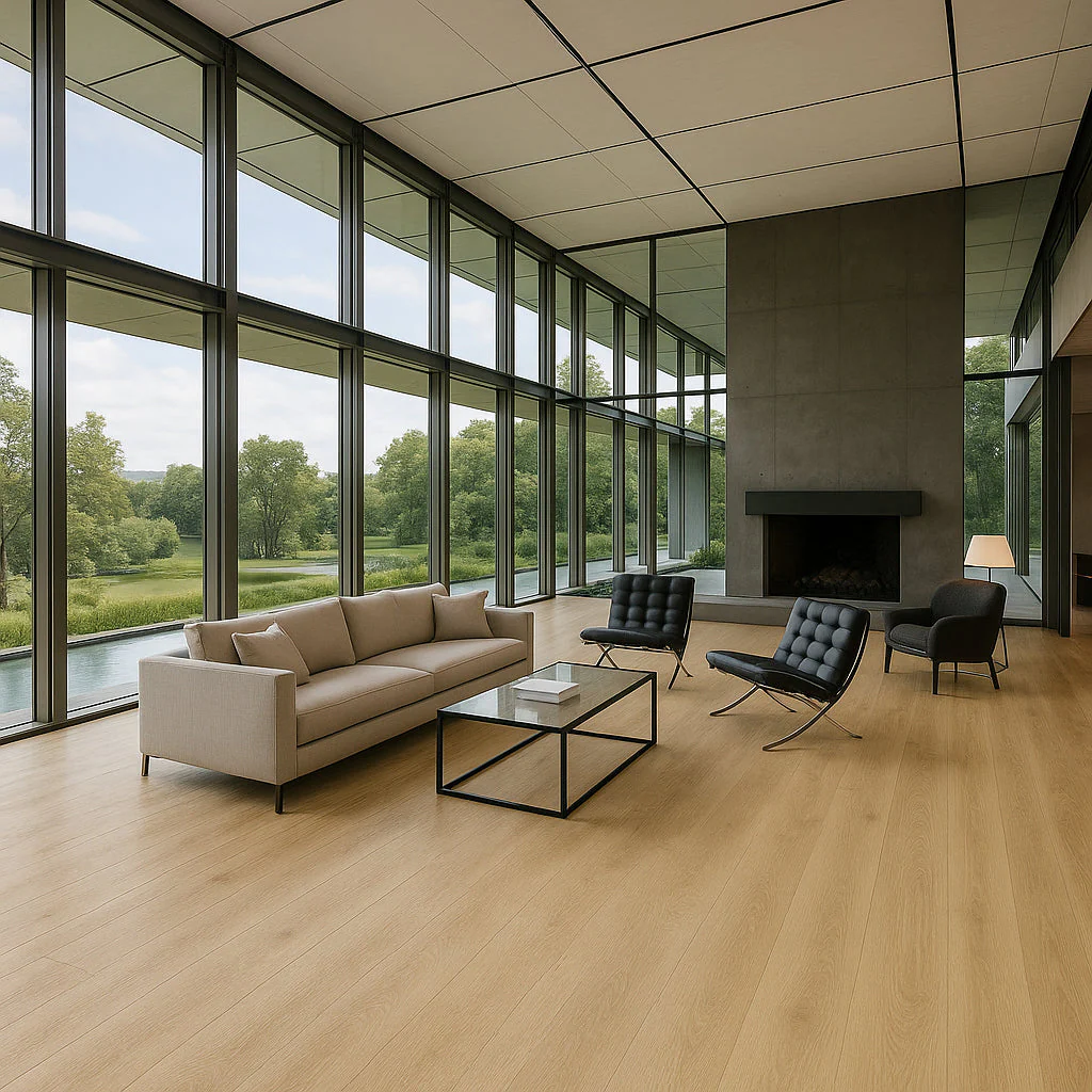 VERT HAUS Raw Linen Oak Waterproof Hybrid Resilient Flooring - 27 sq. ft./Case - Image 3