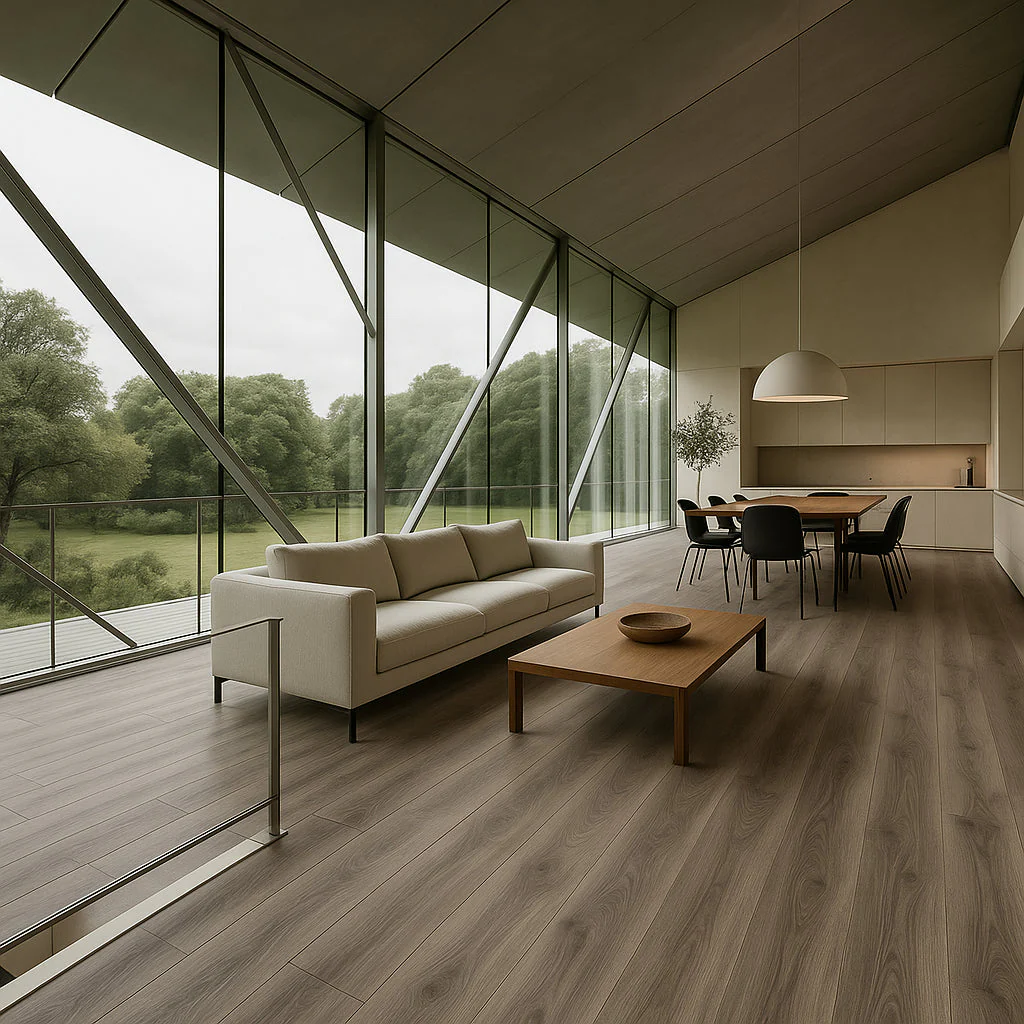 VERT HAUS Sandstorm Grey Oak Waterproof Hybrid Resilient Flooring - 27 sq. ft./Case - Image 3