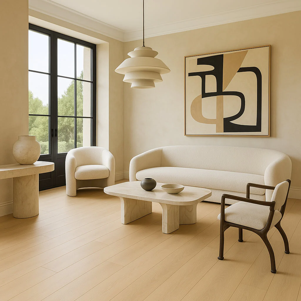 VERT HAUS Sebastian Sand Oak Waterproof Hybrid Resilient Flooring - 27 sq. ft./Case - Image 4