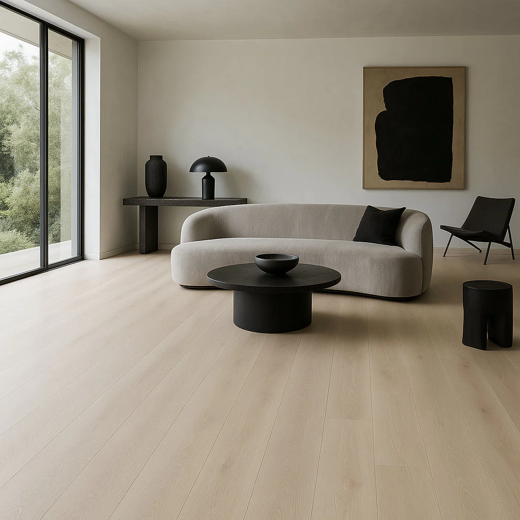 VERT HAUS Snowdrift Oak Waterproof Hybrid Resilient Flooring - 27 sq. ft./Case - Image 2