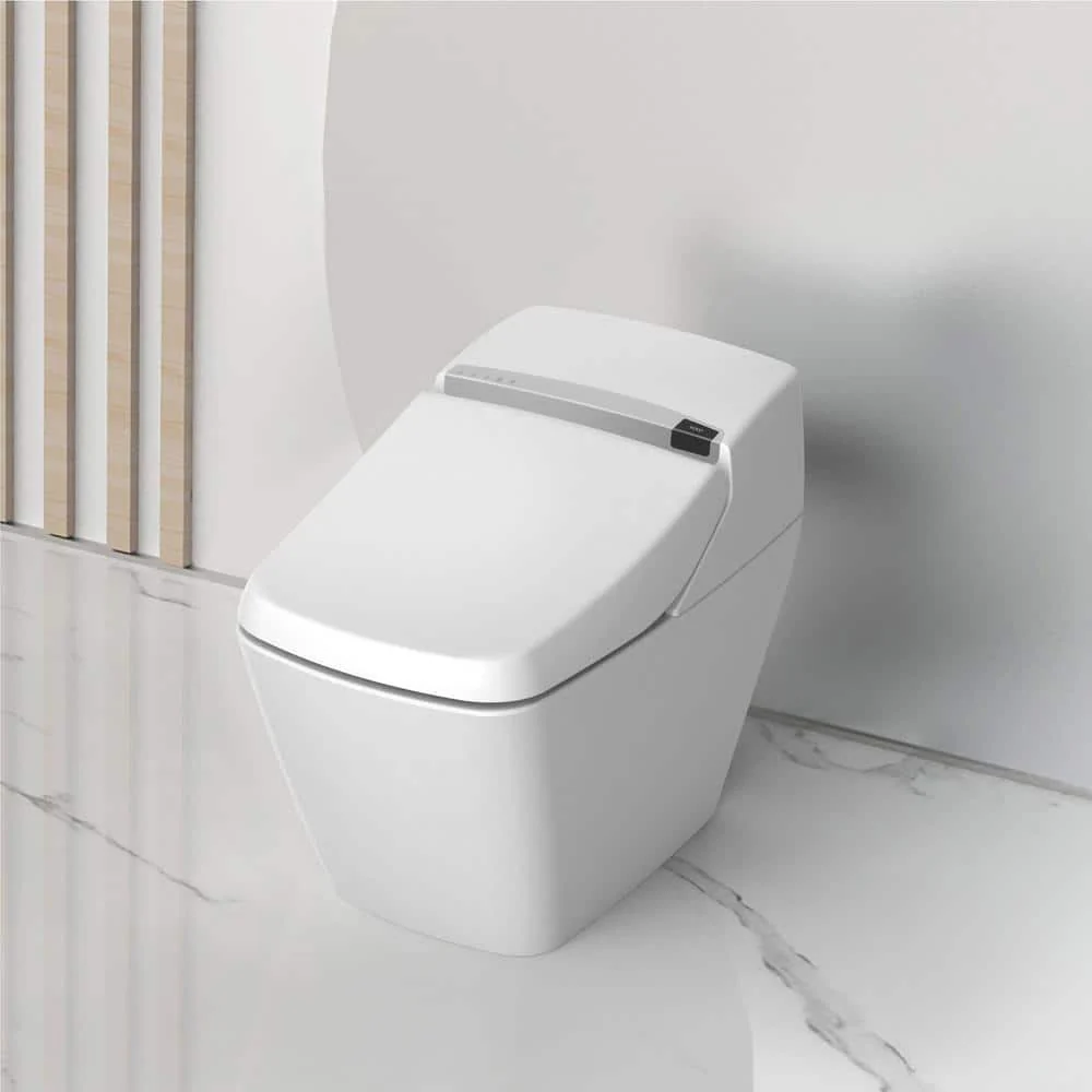 VOVO Stylement Tankless Smart Bidet Toilet with Auto Flush & Heated Seat - Image 9