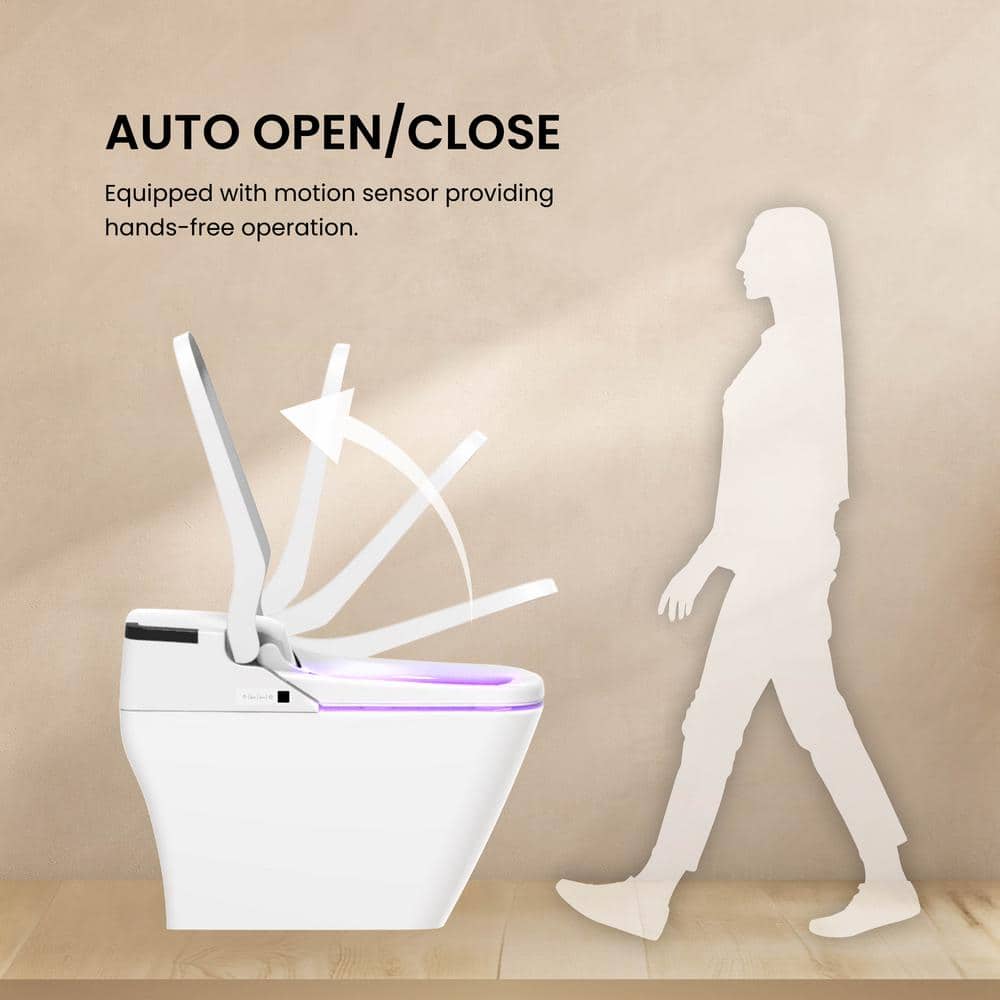 VOVO Stylement Tankless Smart Bidet Toilet with UV LED and Heated Seat - Image 4