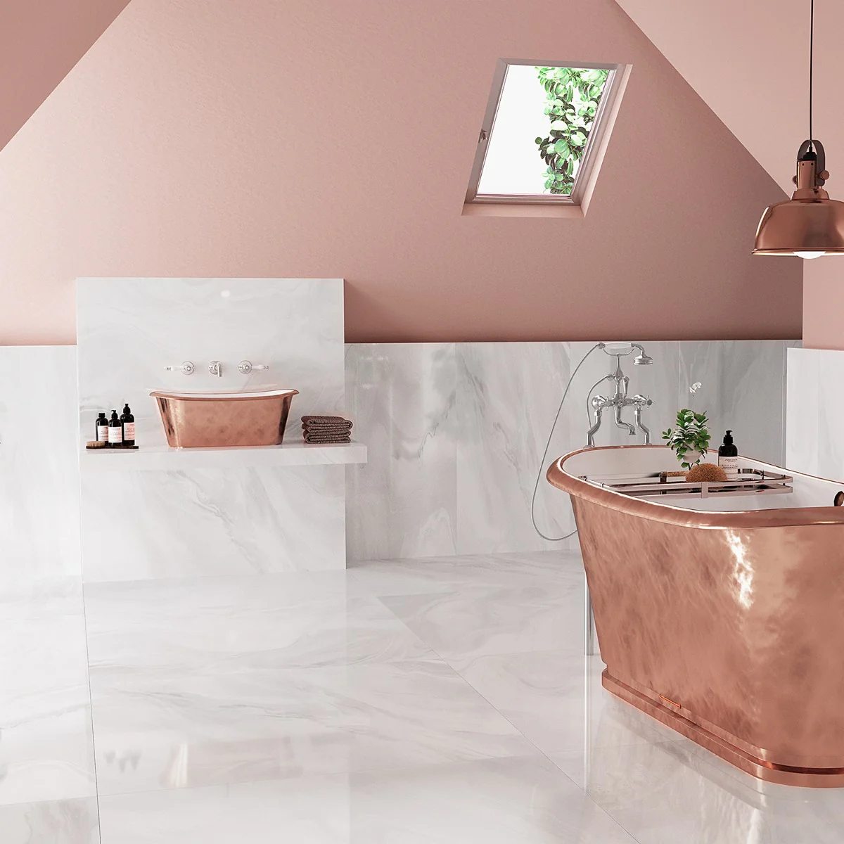 Waverly White 24x48 Polished Porcelain Tile - Lux Tile - Image 9