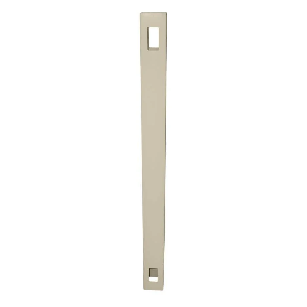 Weatherables 5x5x9 ft Beige Vinyl Fence End Post - Low Maintenance & Durable