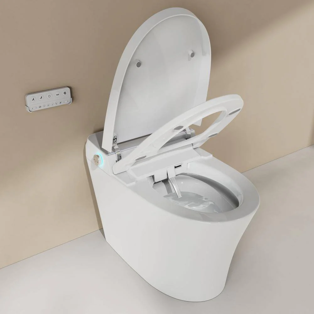 WELLFOR Dual Flush Smart Bidet Toilet with Auto Flush and Heated Seat - Image 2