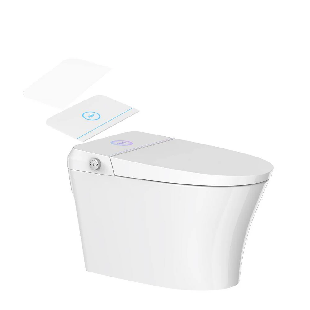 WELLFOR Dual Flush Smart Bidet Toilet with Auto Flush and Heated Seat - Image 4