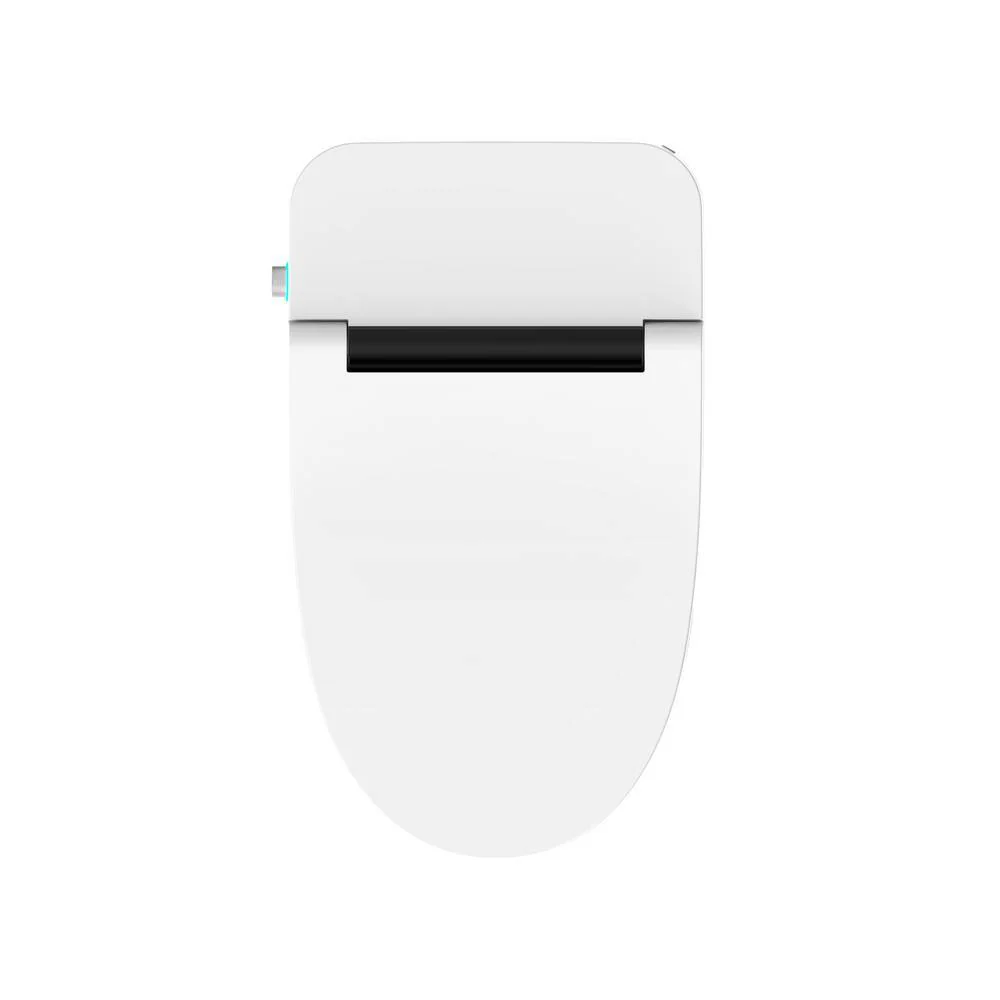WELLFOR Elongated Dual Flush Smart Bidet Toilet with Heated Seat – White - Image 10