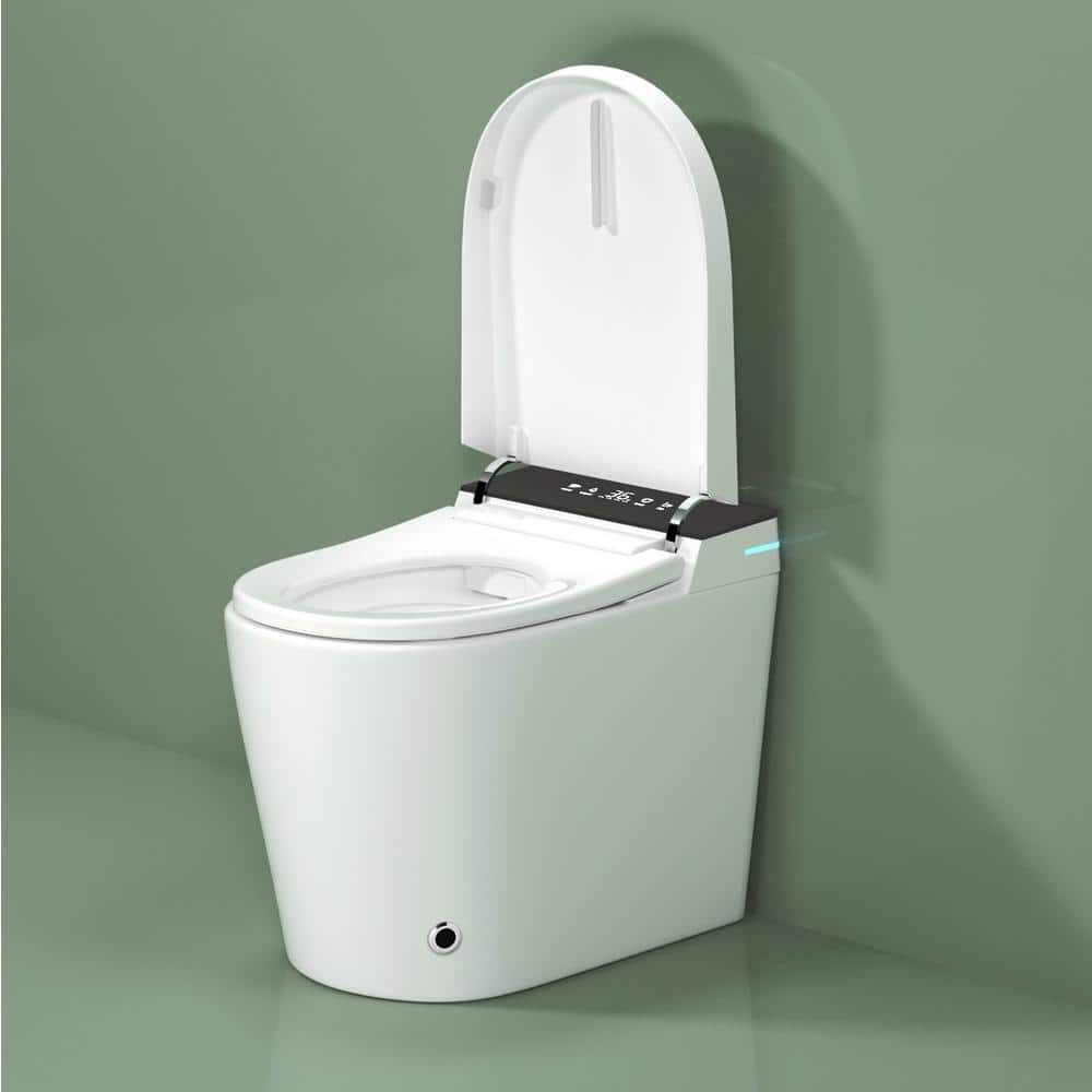 WELLFOR Elongated Smart Bidet Toilet with Auto Features and Heated Seat - Image 3