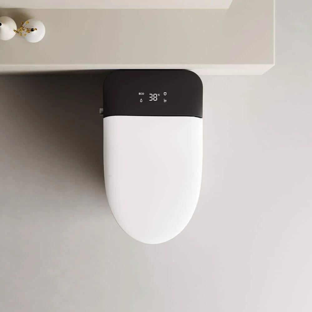 WELLFOR Elongated Smart Bidet Toilet with Voice Control and Bubble Shield - Image 3