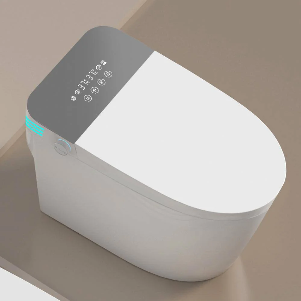 WELLFOR Elongated Smart Bidet Toilet with Voice Control & Heated Seat - Image 2