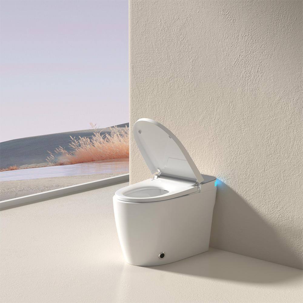 WELLFOR Elongated Smart Bidet Toilet with Voice Control & Heated Seat - Image 6