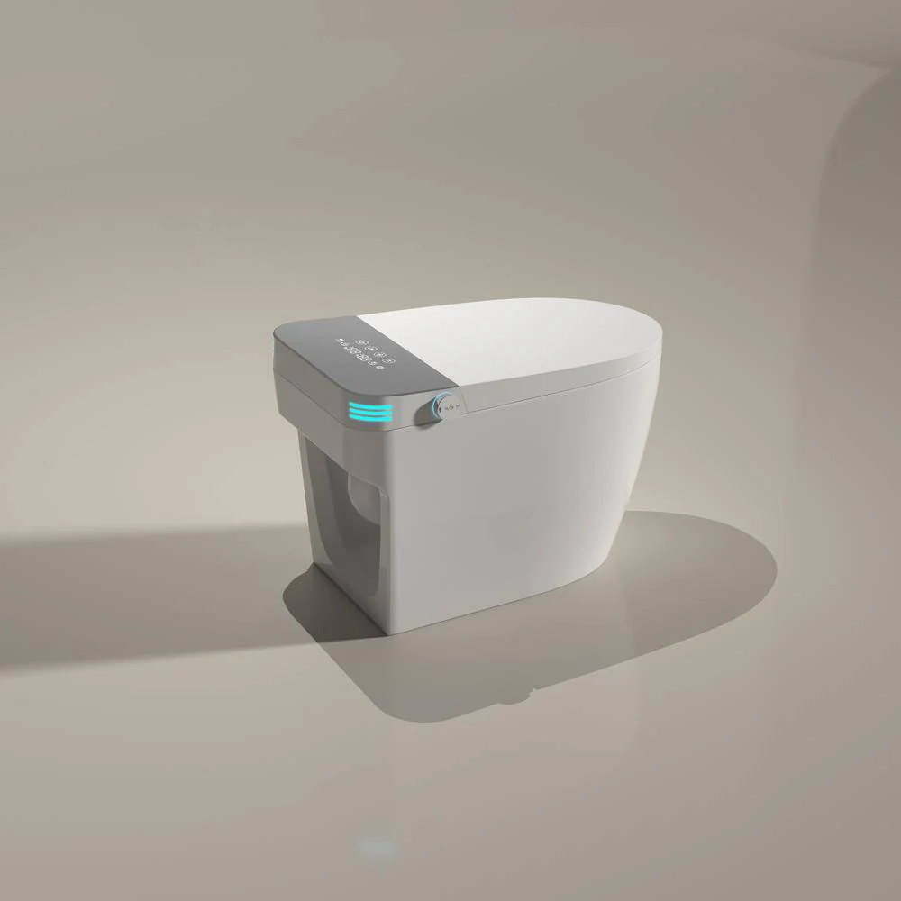 WELLFOR Elongated Smart Bidet Toilet with Voice Control & Heated Seat - Image 8