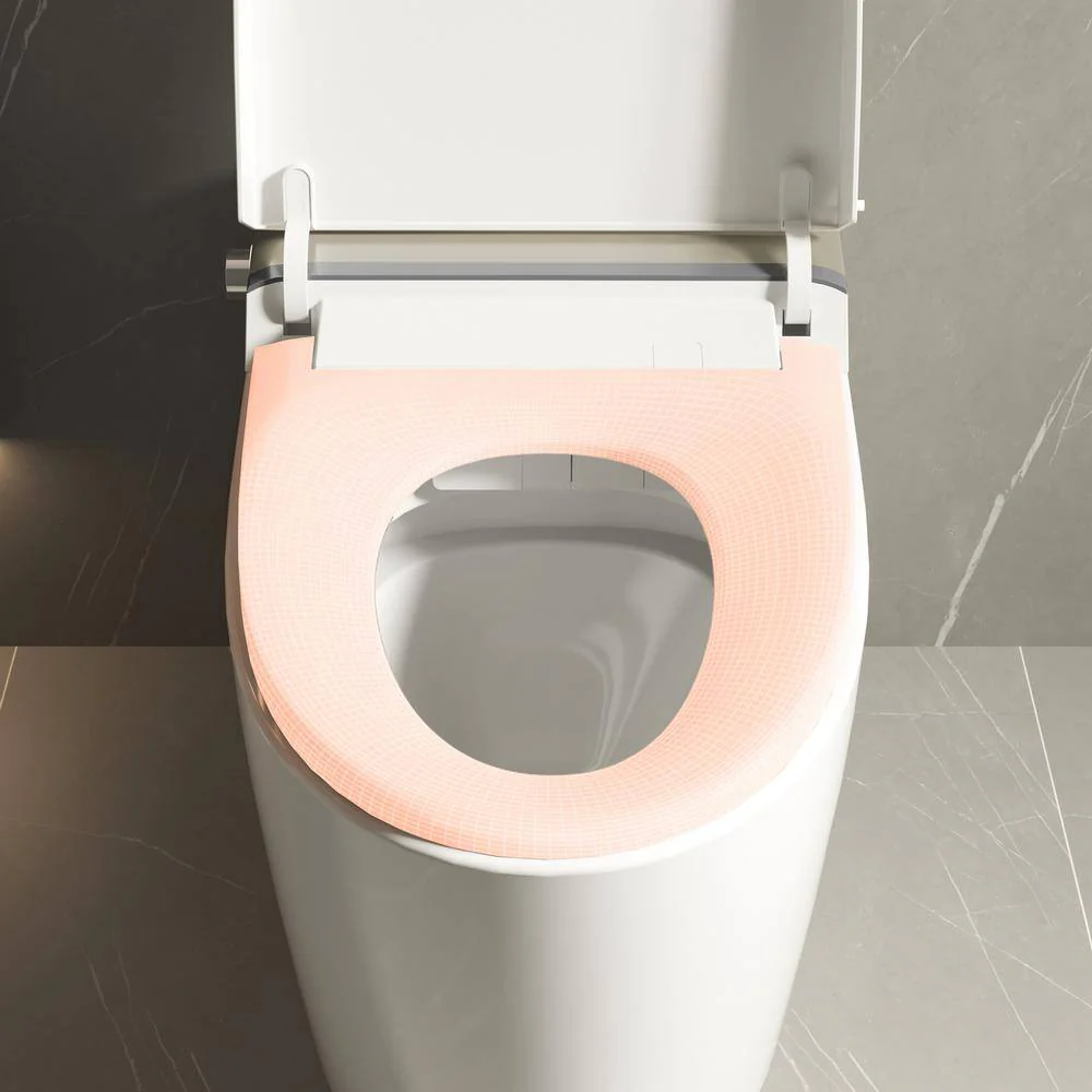 WELLFOR Smart Elongated Bidet Toilet with Foot Sensor & Heated Seat - Image 5