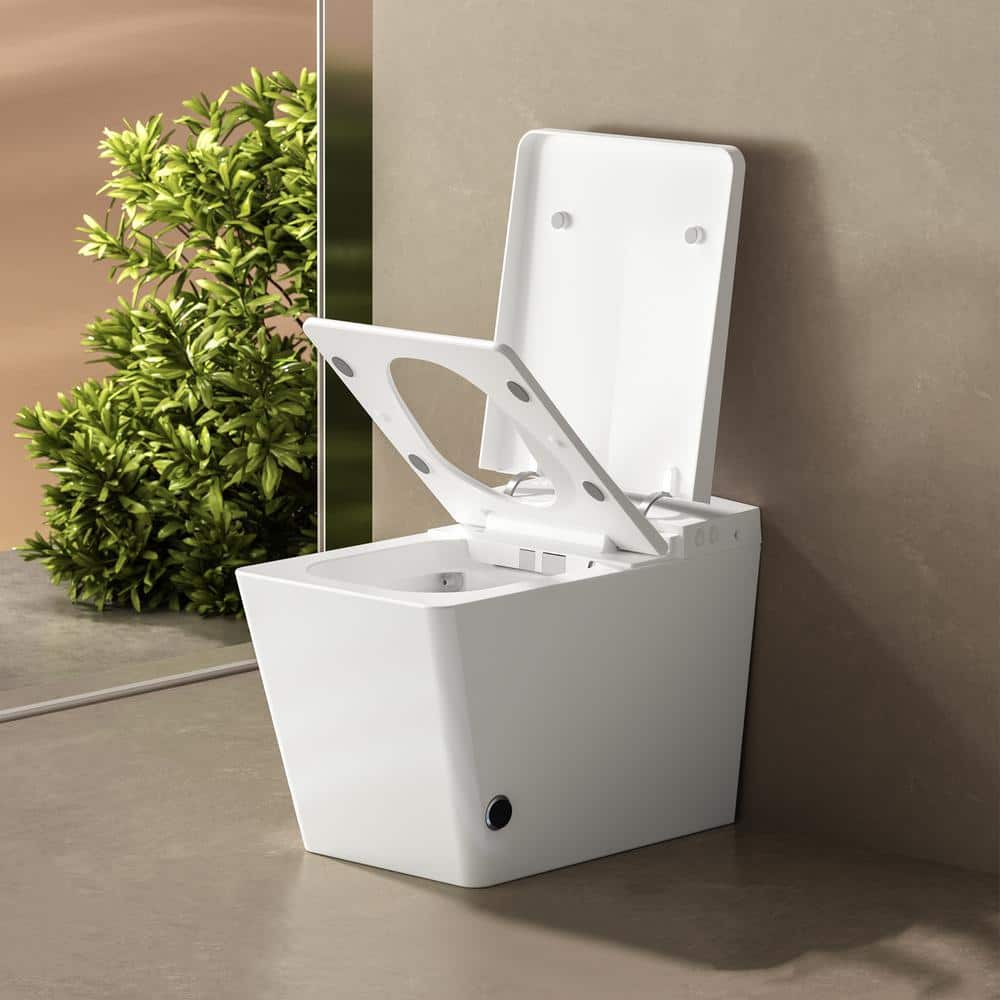 WELLFOR TM-1 LED Smart Bidet Toilet with Auto Flush & Heated Seat - Image 2