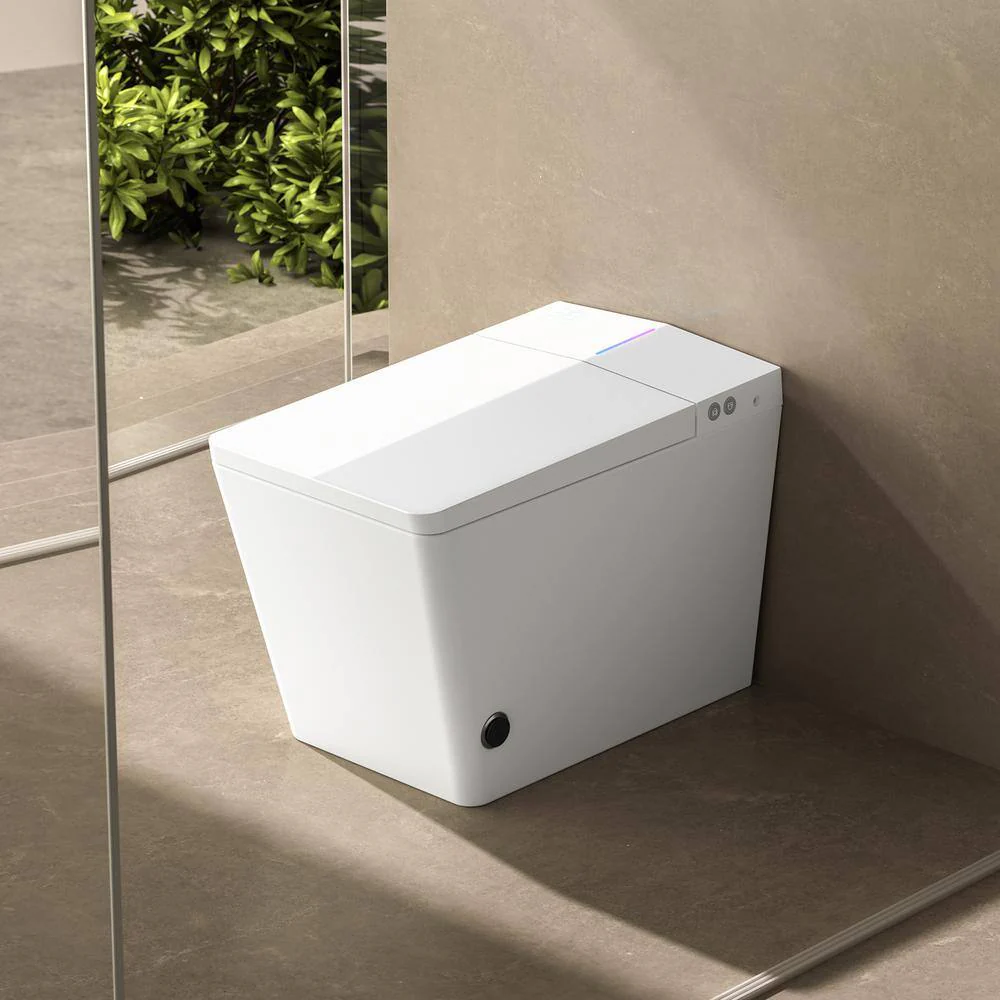 WELLFOR TM-1 LED Smart Bidet Toilet with Auto Flush & Heated Seat - Image 3