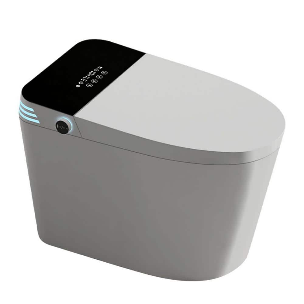 WELLFOR TM-2 Elongated LED Smart Bidet Toilet with Auto Flush and Heated Seat