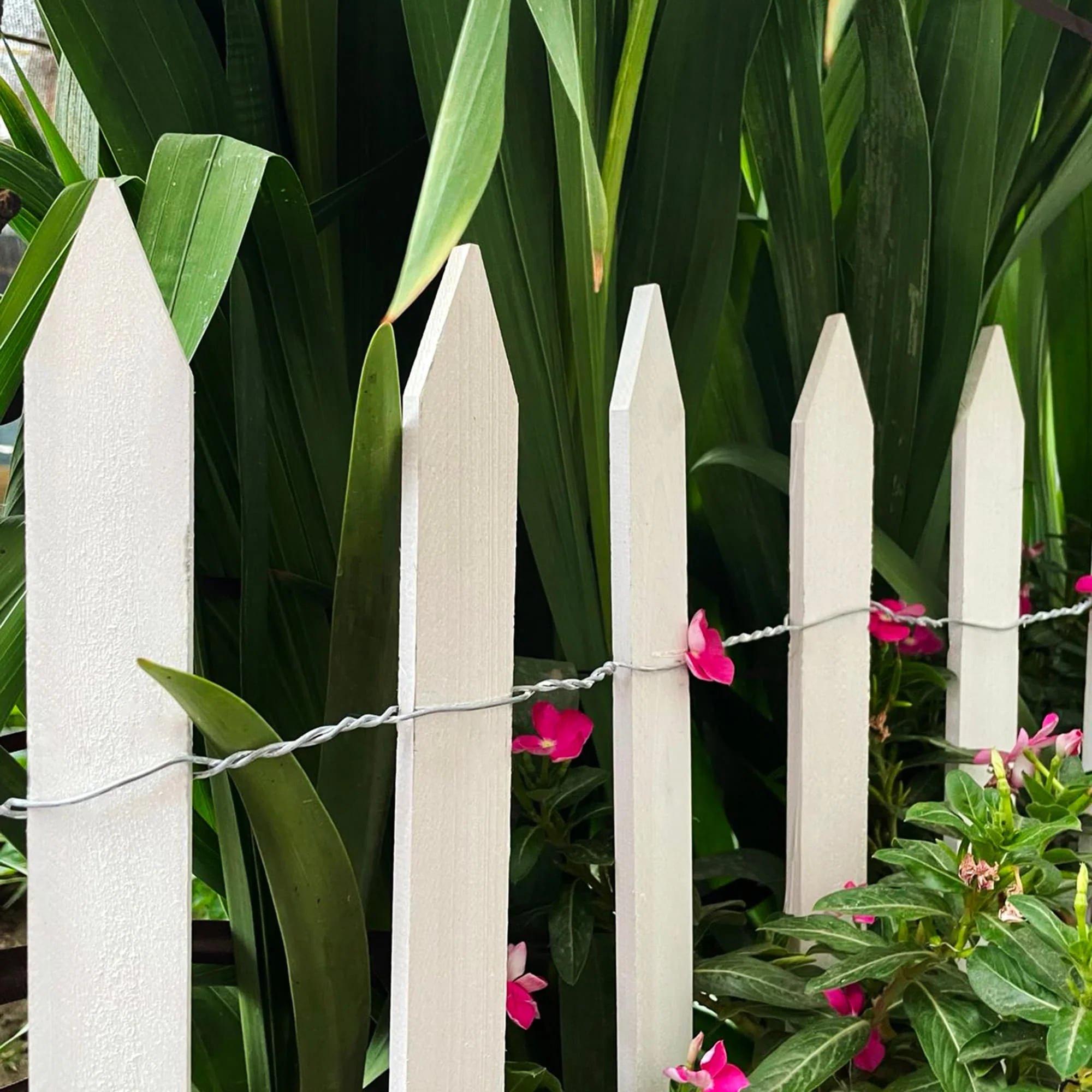 White Cedar Woven Wire Rolled Fencing, 15'x2' - Image 9