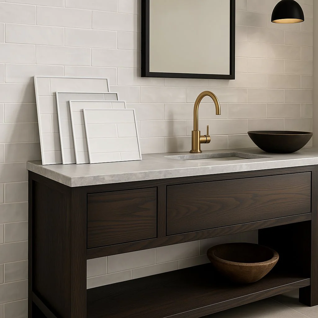 White Ceramic Subway Tile Sample Bundle - 5 Best Sellers - Image 10