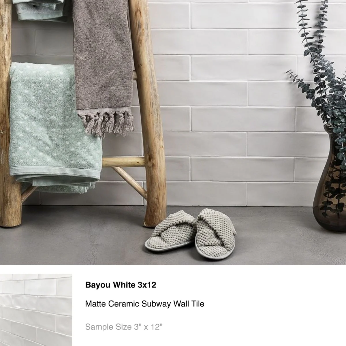 White Ceramic Subway Tile Sample Bundle - 5 Best Sellers - Image 4