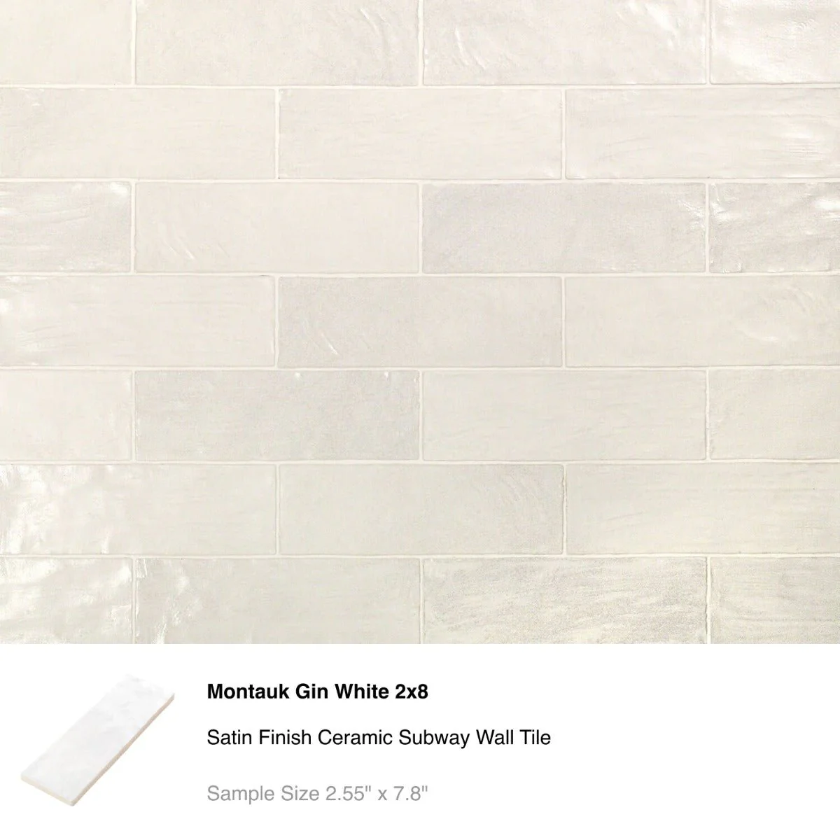 White Ceramic Subway Tile Sample Bundle - 5 Best Sellers - Image 5