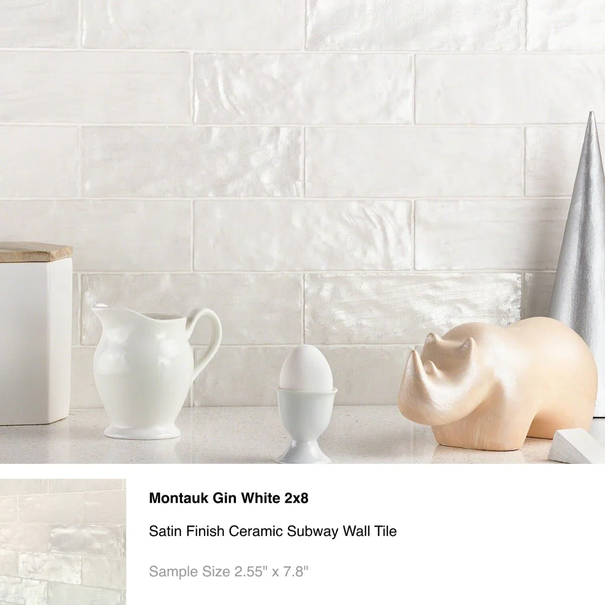 White Ceramic Subway Tile Sample Bundle - 5 Best Sellers - Image 6
