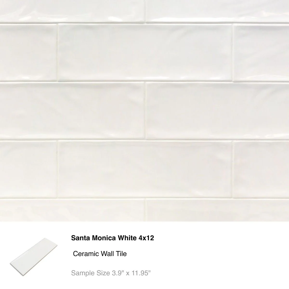 White Ceramic Subway Tile Sample Bundle - 5 Best Sellers - Image 7