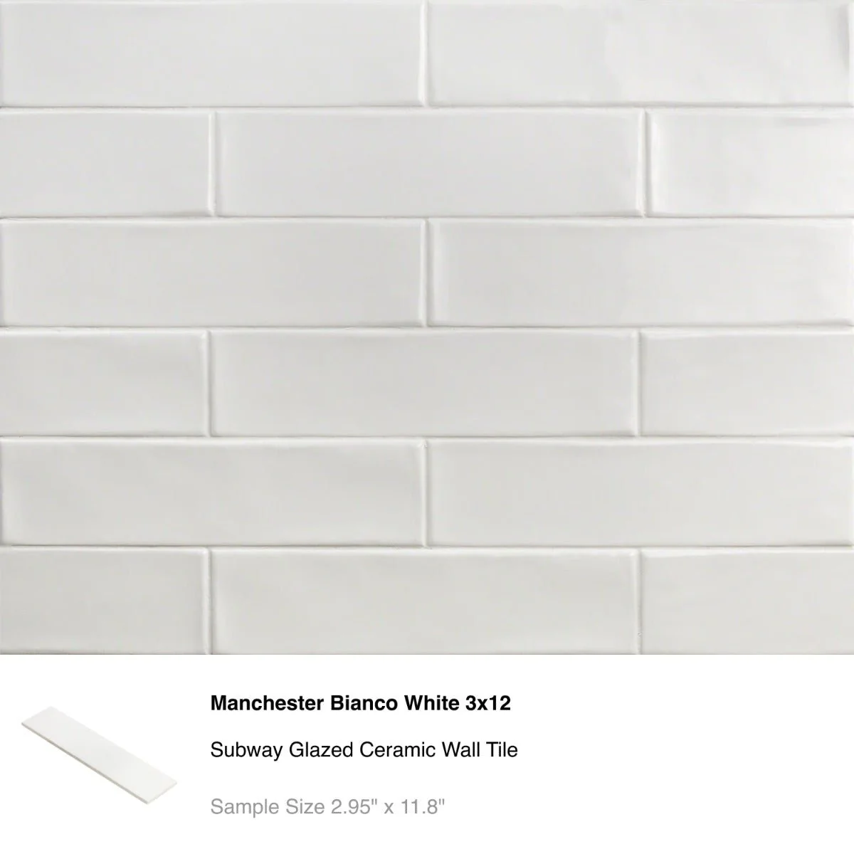 White Ceramic Subway Tile Sample Bundle - 5 Best Sellers - Image 9
