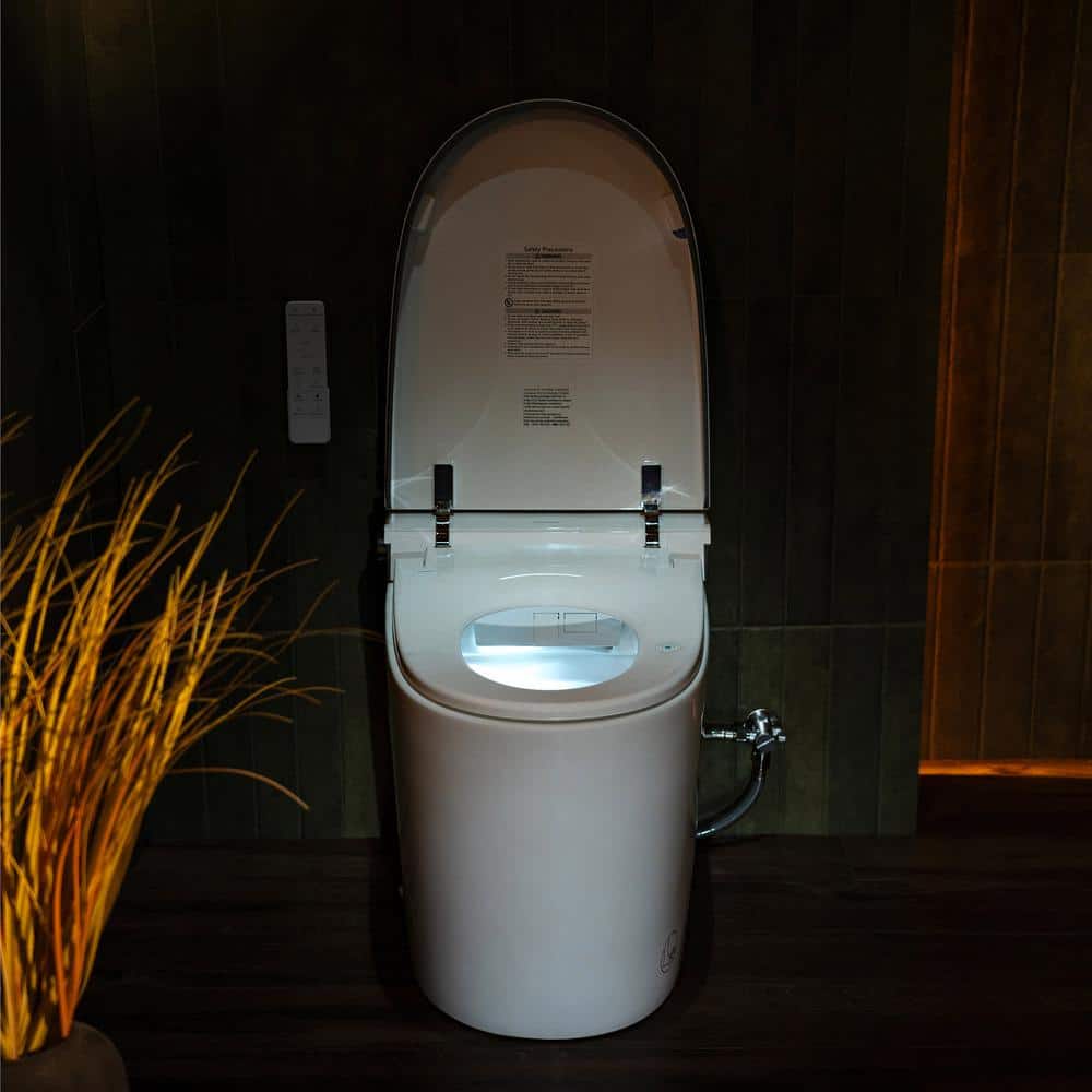 WOODBRIDGE Elongated ADA Smart Bidet Toilet with Auto Open/Close and Heated Seat - Image 3