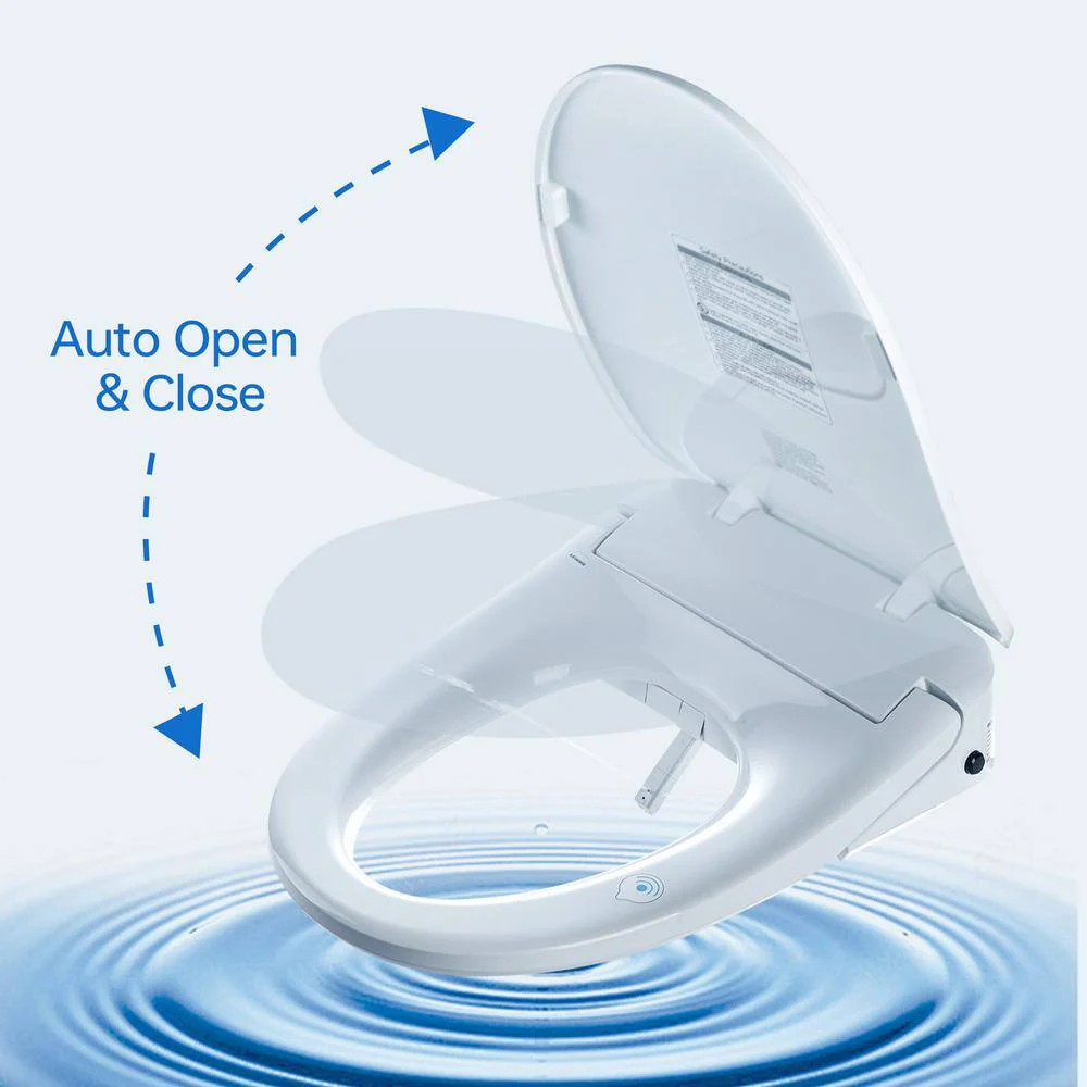 WOODBRIDGE Elongated Bidet Toilet 1.27 GPF, Smart Dual Flush with Heated Seat - Image 2