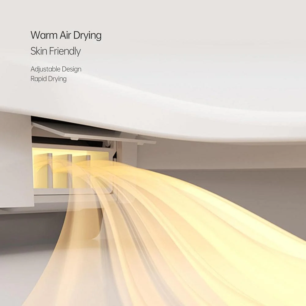 Smart Elongated Bidet Toilet with Adjustable Sprayer, Deodorizing, and Soft Close - Image 3