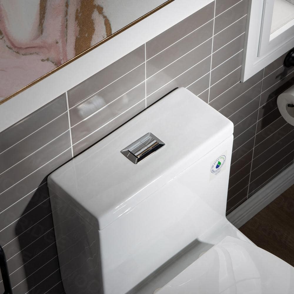 WOODBRIDGE Journey Dual Flush One-Piece Elongated Smart Bidet Toilet - White - Image 8