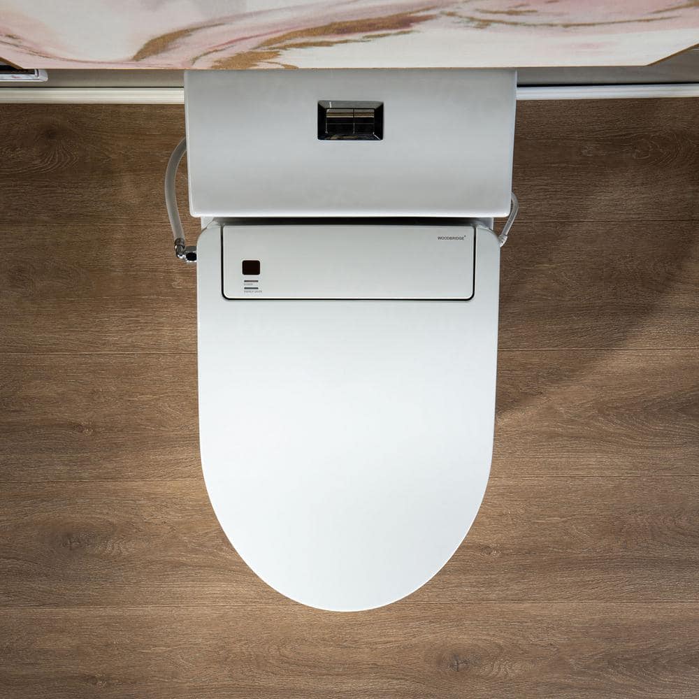 WOODBRIDGE Revel One-Piece Dual Flush Toilet with Smart Bidet - Image 7