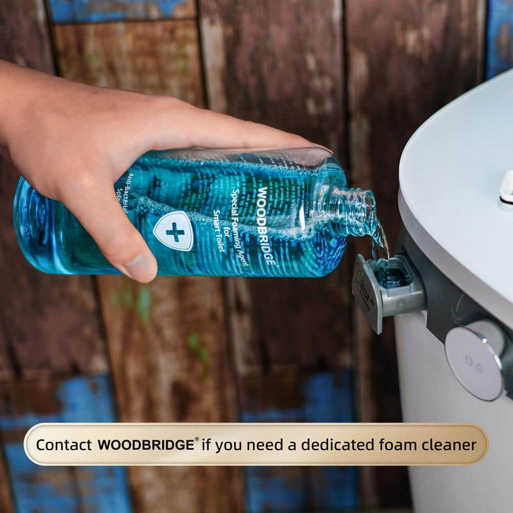 WOODBRIDGE Smart Voice Control Bidet Toilet with Auto Flush and Cleaning Foam - Image 6