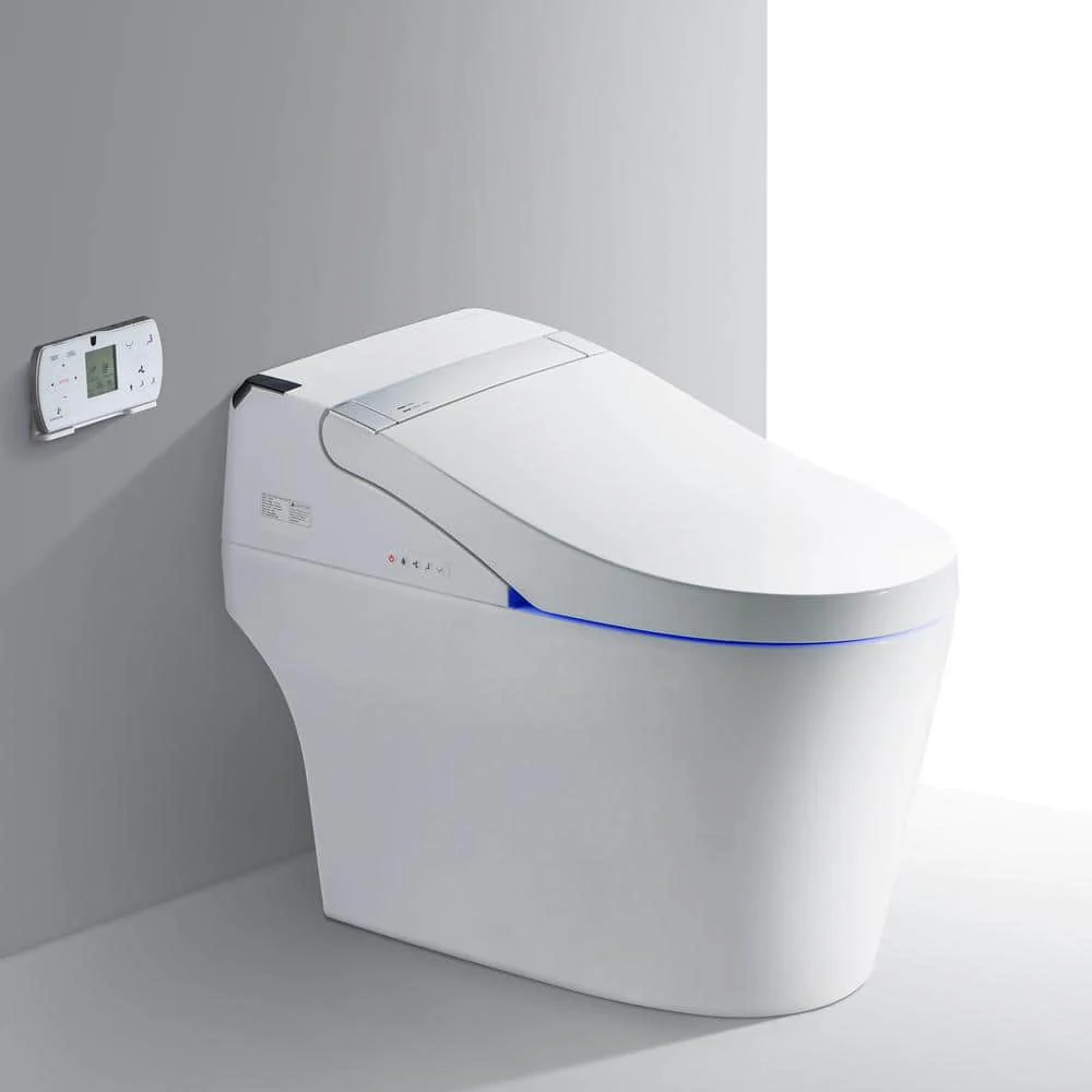 WOODBRIDGE Venezia Intelligent Elongated Smart Bidet Toilet with Auto Features