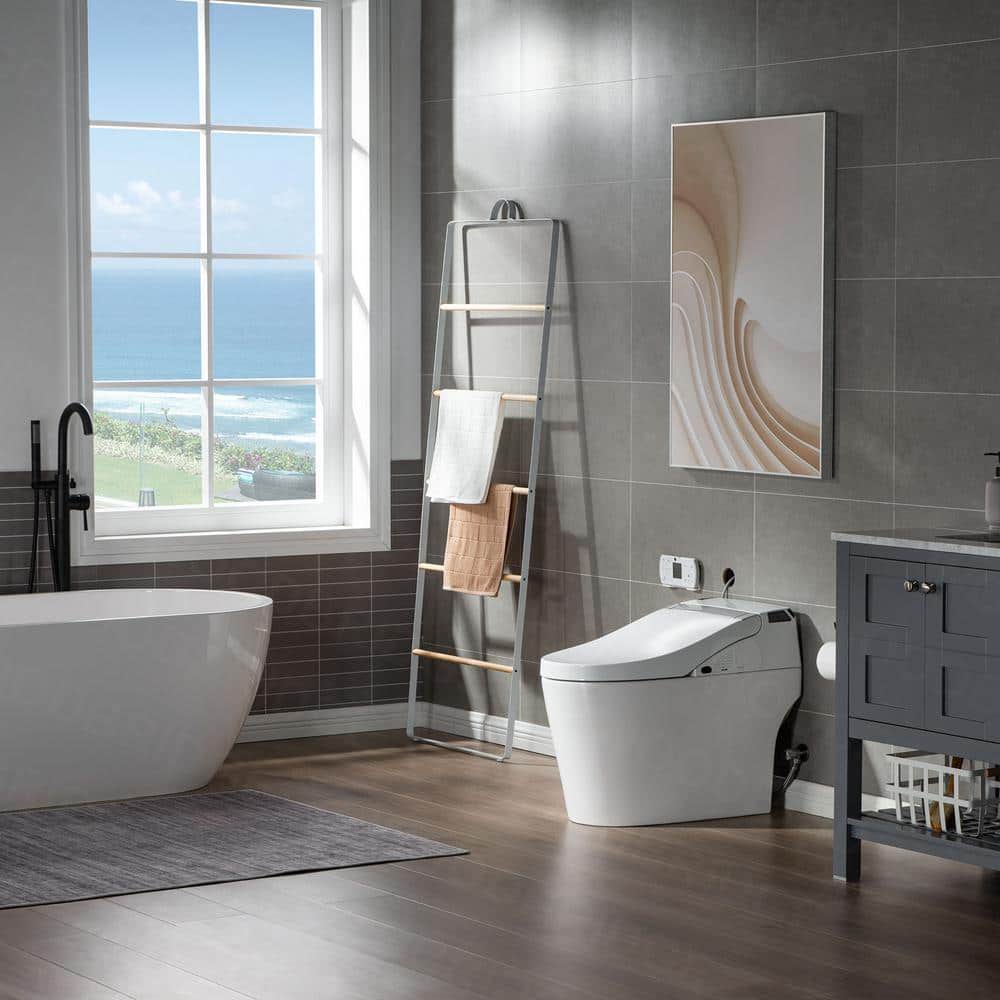 WOODBRIDGE Venezia Intelligent Elongated Smart Bidet Toilet with Auto Features - Image 5