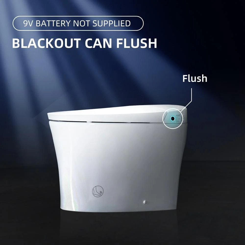 WOODBRIDGE Victoria Intelligent Elongated Smart Toilet with Auto Flush & Foot Sensor - Image 7
