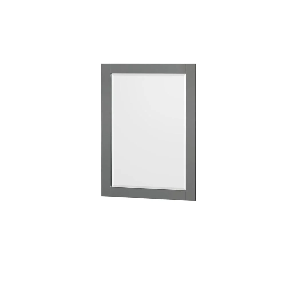 Wyndham Collection Sheffield 30" Single Bath Vanity in Dark Gray with Carrara Marble Top - Image 11