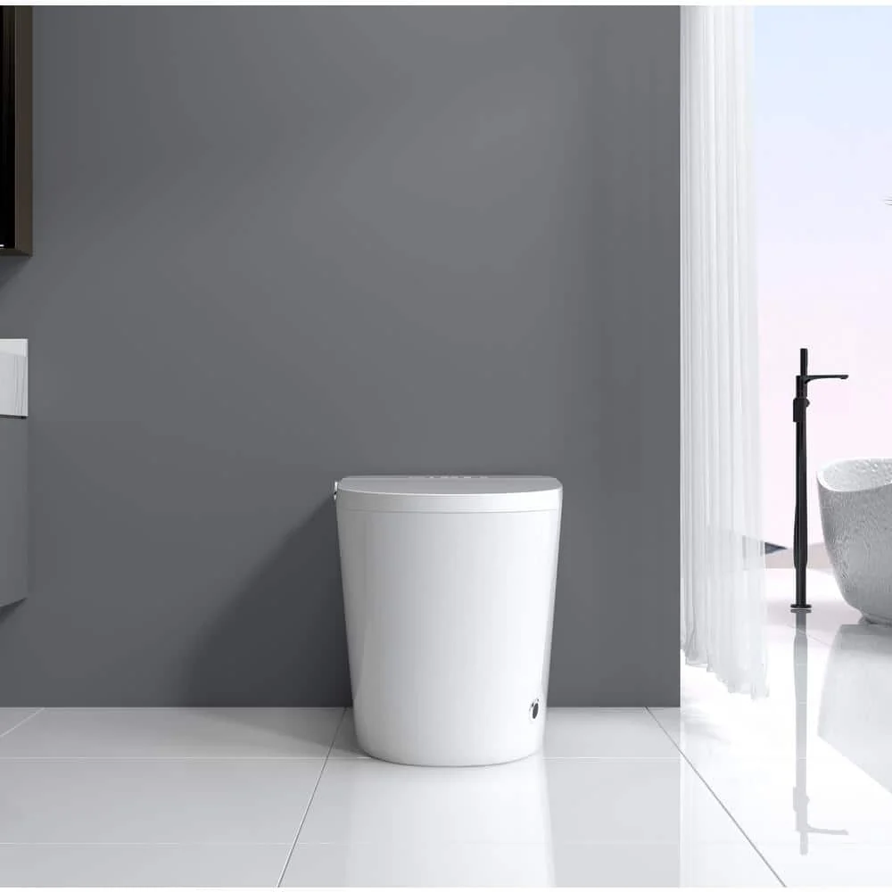 Xspracer Moray Elongated Smart Bidet Toilet with Foot Sensor & LED Night Light - Image 10