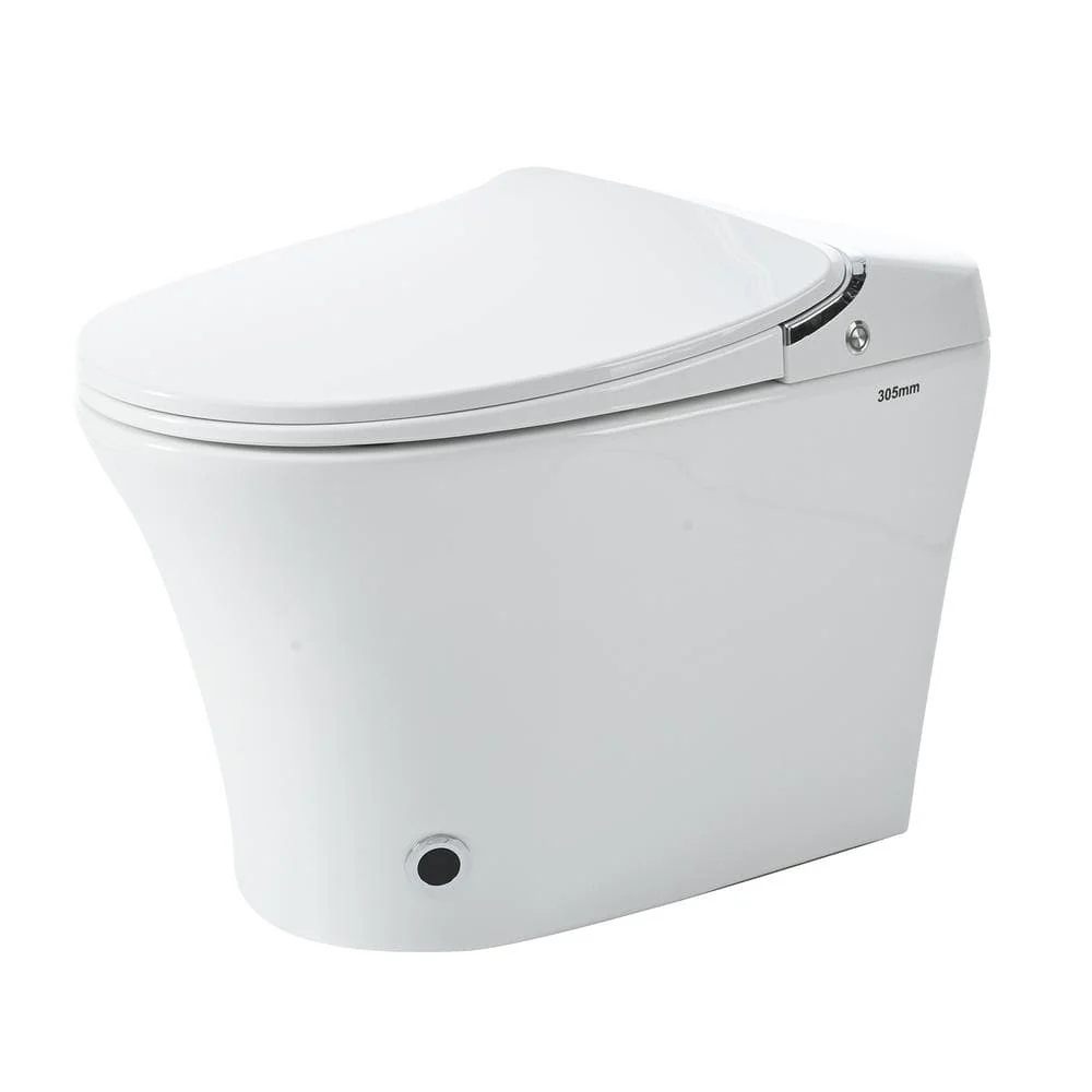 Xspracer Moray Elongated Smart Bidet Toilet with Heated Seat, Remote Control, and LED Night Light