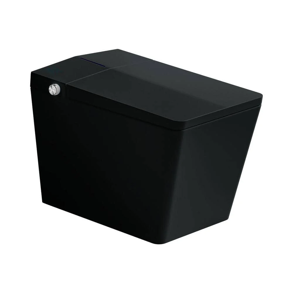 Xspracer Moray Smart Bidet Toilet 1.28 GPF in Black with Remote Control & Auto Flush