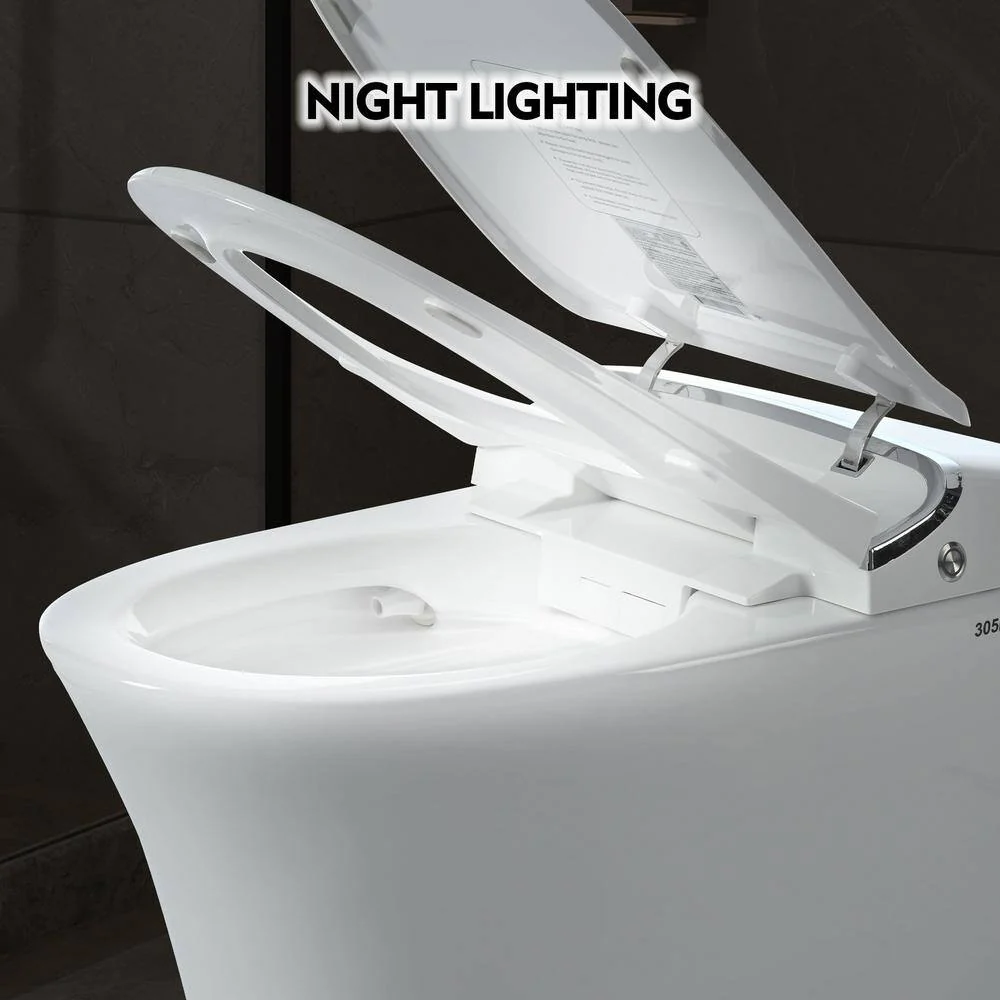 YSQCAR Elongated Smart Bidet Toilet with Heated Seat & Auto Flush - Image 7